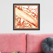 Het innerlijke internaliseren canvas afdruk (Insitu (Woonkamer))