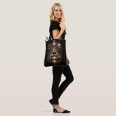 Het innerlijke kosmos ontwaken tote bag (Op model)