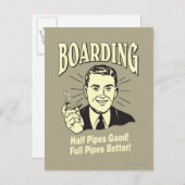 Het inschepen: Goede Volledige Beter van de halve Briefkaart (Voorkant / Achterkant)