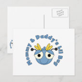 Het Insect van Lil van de mama en van de Papa Briefkaart (Voorkant / Achterkant)