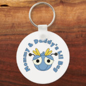 Het Insect van Lil van de mama en van de Papa Sleutelhanger (Voorkant)