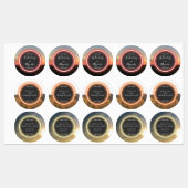 Het inspireren de Etiketten van de Sticker van het (Vel)