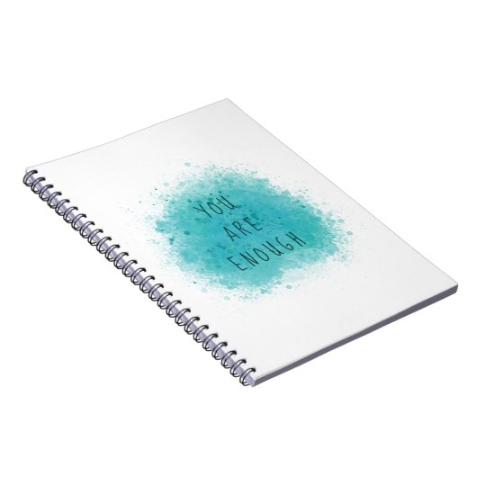 Het inspireren u is genoeg eenvoudig bevestigend c notitieboek (Rechterzijde)