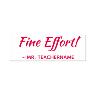 Het inspireren van "Fine Infort!" Rubberstempel Zelfinktende Stempel