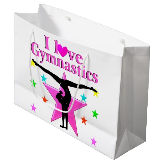 HET INSPIREREN VAN HET ONTWERP VAN GYMNASTICA VAN  LARGE CADEAUTASJE (Voorkant Gekanteld)