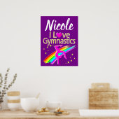 HET INSPIREREN VAN HET ONTWERP VAN GYMNASTICA VAN  POSTER (Keuken)