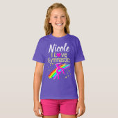 HET INSPIREREN VAN HET ONTWERP VAN GYMNASTICA VAN  T-SHIRT (Voorkant volledig)