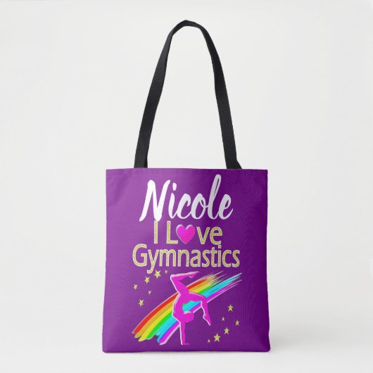 HET INSPIREREN VAN HET ONTWERP VAN GYMNASTICA VAN  TOTE BAG (Voorkant)