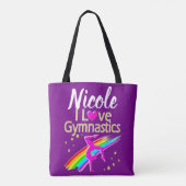 HET INSPIREREN VAN HET ONTWERP VAN GYMNASTICA VAN  TOTE BAG (Achterkant)