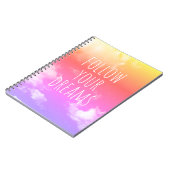 Het inspireren volgt uw Notitieboek van het citaat (Linkerzijde)