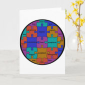 HET INSPIREREND CITAAT VAN DE PUZZEL KAART (Gele Bloem)