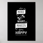 Het Inspirerend Citaat van het poster doet meer u  (Voorkant)