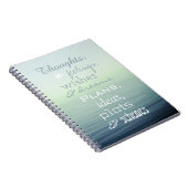 Het inspirerend Gedicht van Word Notitieboek (Rechterzijde)