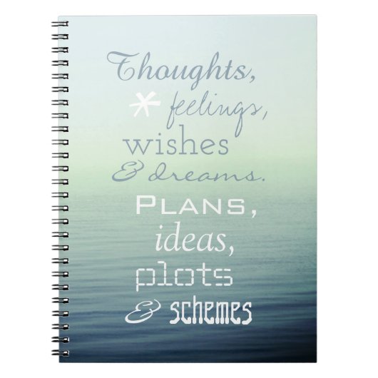 Het inspirerend Gedicht van Word Notitieboek (Voorkant)