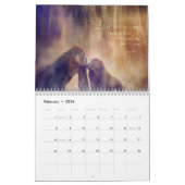 Het Inspirerend kalender van de Kunst van Dieren (Feb 2026)