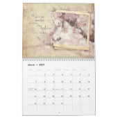 Het Inspirerend kalender van de Kunst van Dieren (Mar 2027)