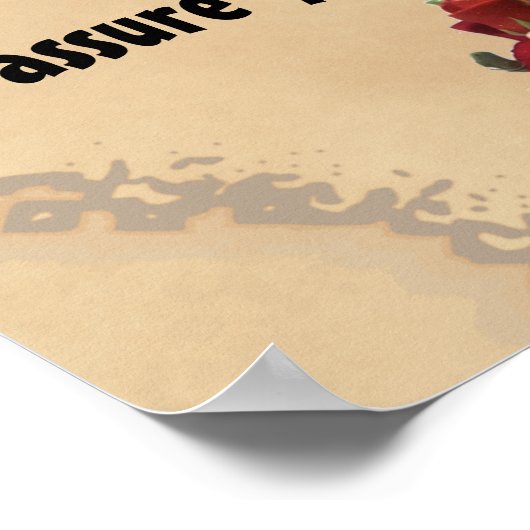 Het Inspirerend leven is een dalend citaat Poster (Hoek)