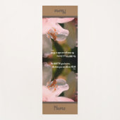 Het Inspirerend Rumi Quote van het stilzwijgen - G Yogamat (Voorkant)