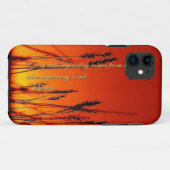 Het Inspirerend van het Silhouet van de Case-Mate iPhone Case (Achterkant (horizontaal))