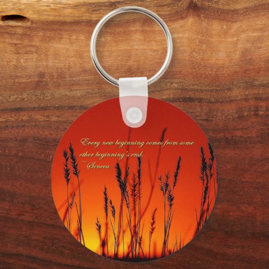 Het Inspirerend van het Silhouet van de Sleutelhanger (Voorkant)