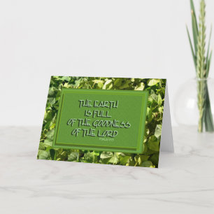 Het inspirerend Vers van de Bijbel Kaart