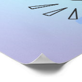 Het inspirerende Motivatie Citaat op Passie & Succ Poster (Hoek)