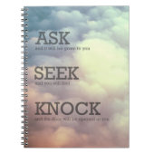 Het inspirerende Notitieboekje van de Manuscript Notitieboek (Voorkant)