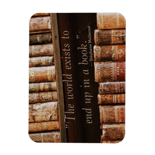 Het inspirerende Oude Citaat van het Boek Magneet (Verticaal)