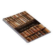 Het inspirerende Oude Citaat van het Boek Notitieboek (Rechterzijde)