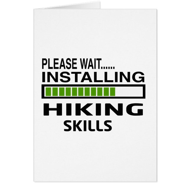 Het installeren van de Vaardigheden van de Hiking (Voorkant)