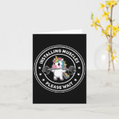 Het installeren van Spieren Wacht Schattigee Gym U Kaart (Gele Bloem)