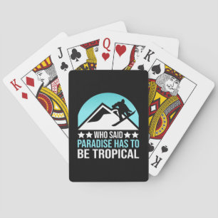 Het instapparadijs moet tropisch zijn pokerkaarten