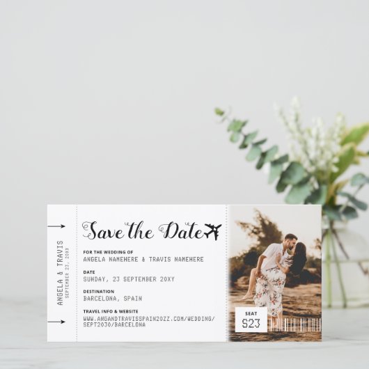 Het instappen de Bestemming van het Kaartje van de (Staand voorkant)