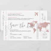 Het instappen pas sparen de Roze Kaart van de Datu (Voorkant / Achterkant)