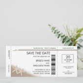 Het instappen pas sparen de Uitnodigingen van de D (Staand voorkant)