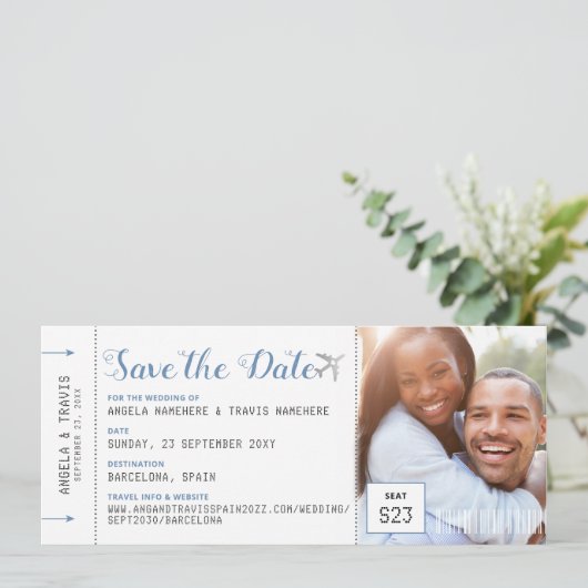 Het instappen van de Foto van de Bestemming van de (Staand voorkant)