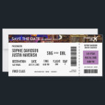 Het instappen van de Pas  Las Vegas sparen de Datu<br><div class="desc">Haal je gasten in de geest van het luchtruim met deze mod boarding pass save-the-date geïnspireerd door de luchtvaartmaatschappijen uit het verleden. Je vrienden en familie zullen enthousiast worden over je aanstaande strandbruiloft als ze deze creatieve en unieke aankondiging ontvangen die door jou is gepersonaliseerd. Hulp nodig bij kleur, indeling...</div>