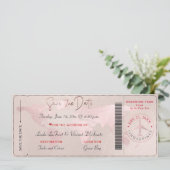 Het instappen van Pas sparen de Datum, de Onduidel Kaart (Staand voorkant)