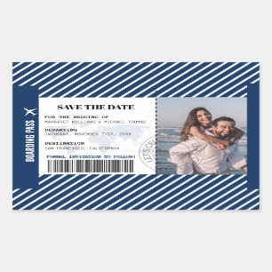 Het instappen van pas sparen het Ticket van de Wer Rechthoekige Sticker