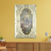 Het instituut Rosary van St. Dominic (fres) Canvas Afdruk (Insitu (Woonkamer))