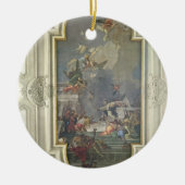 Het instituut Rosary van St. Dominic (fres) Keramisch Ornament (Voorkant)