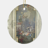 Het instituut Rosary van St. Dominic (fres) Keramisch Ornament (Links)