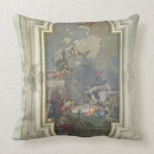 Het instituut Rosary van St. Dominic (fres) Kussen