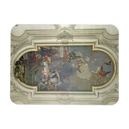 Het instituut Rosary van St. Dominic (fres) Magneet (Horizontaal)