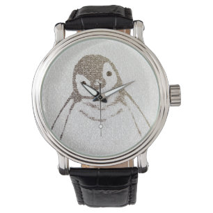 Het intellectuele pinguïn horloge