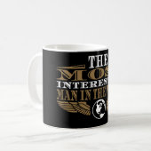 Het interessantste Man ter wereld Koffiemok (Voorkant links)
