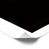 "Het interfererende sentiment", glanzend Poster (Hoek)