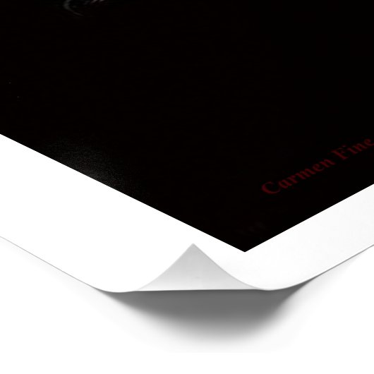 "Het interfererende sentiment", glanzend Poster (Hoek)