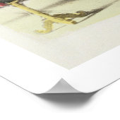 Het interieur van de Iyemitsu-tempel bij Nikko, c. Poster (Hoek)