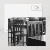 Het interieur van een pub briefkaart (Voorkant / Achterkant)